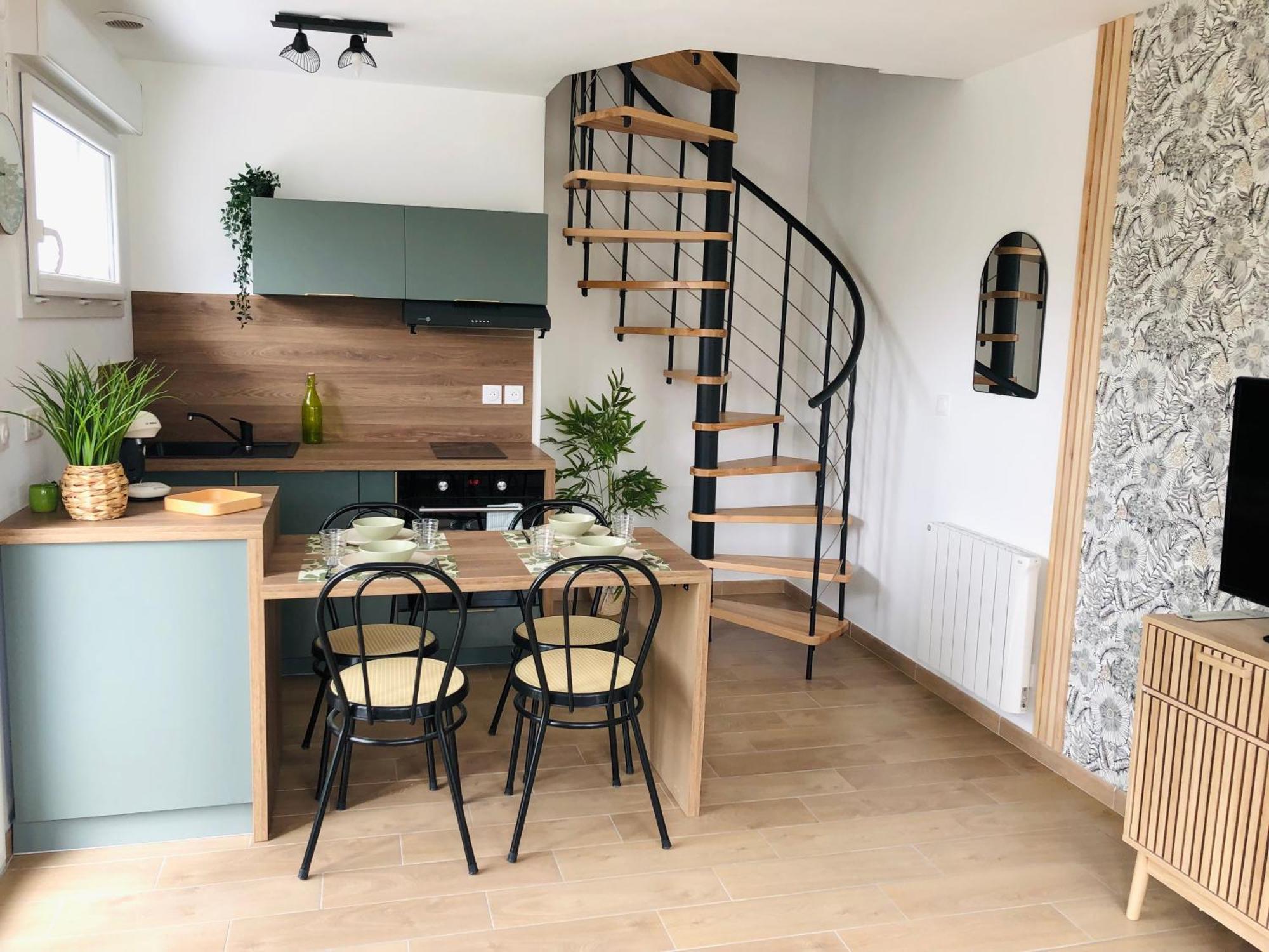Joli Appartement En Duplex Neuf A Saint-Josse Esterno foto