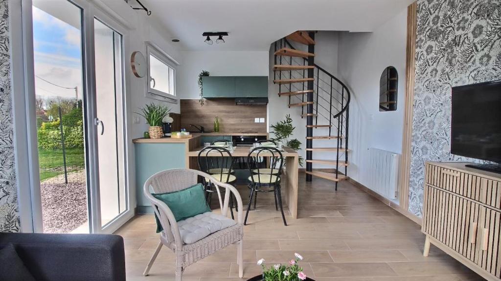 Joli Appartement En Duplex Neuf A Saint-Josse Esterno foto